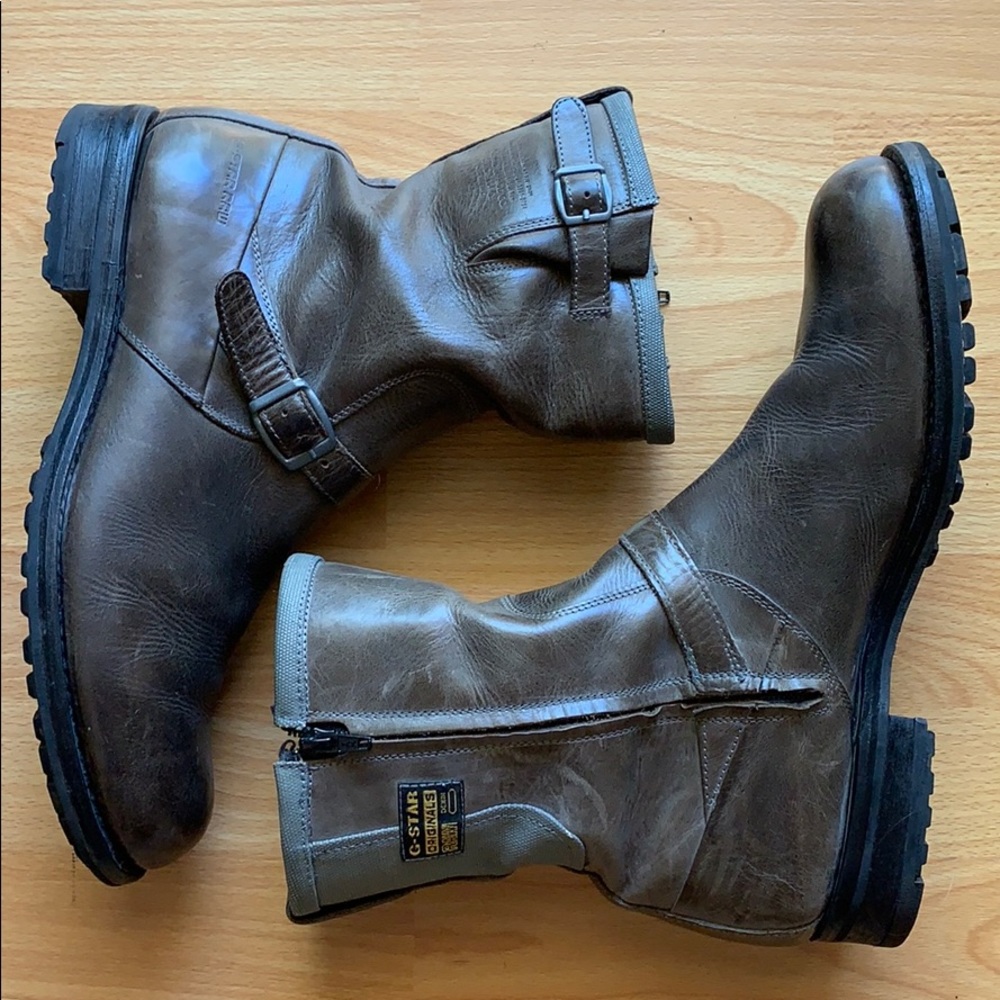 G-Star Engineer Boots (Goodyear welted)